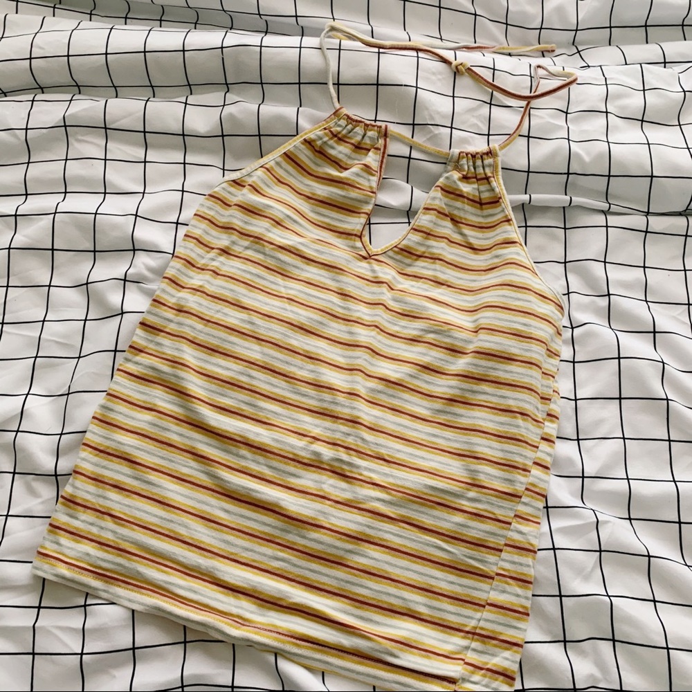 Striped Halter Top [S]